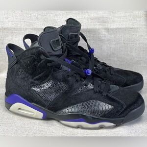 Nike Air Jordan Social Status x Air Jordan 6 Retro Pony Hair AR2257-005 Size 12